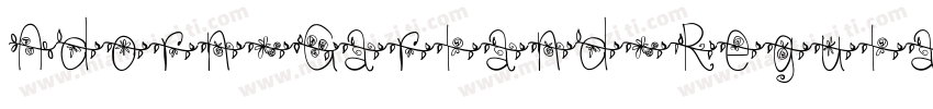 Adorn Garland Regula字体转换